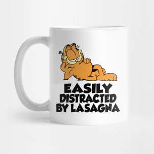 Easily distracted by lasagna Mug